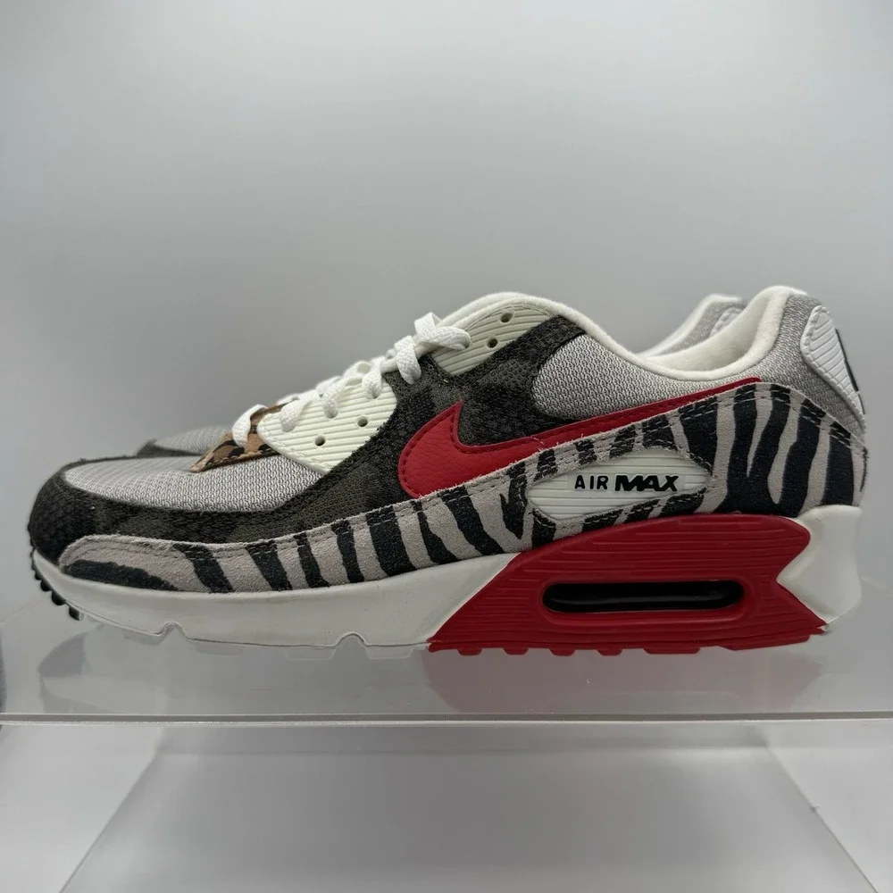Brand New Nike Air Max 90 Tunnel Walk DZ4839-001 Animal Print Men's Size 11